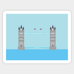 Tower Bridge, London, England Sticker
